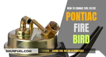 Replacing Fuel Filter in Pontiac Firebird: Step-by-Step Guide