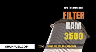 Changing Fuel Filter: Ram 3500 Guide