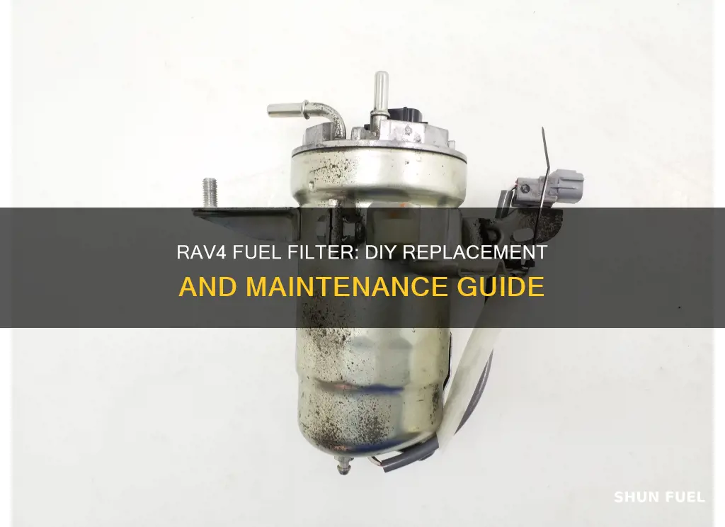 how to change fuel filter rav4