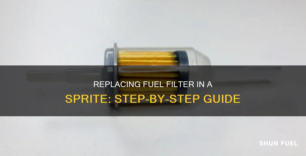 how to change fuel filter sprite