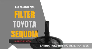 Changing Fuel Filter in Toyota Sequoia: Step-by-Step Guide