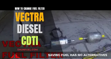 Changing Fuel Filter in Vectra Diesel CDTI: Step-by-Step Guide