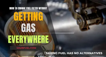 Changing Fuel Filters: Tips to Avoid Gas Spills