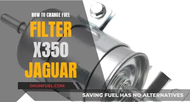 Changing the Fuel Filter in Your Jaguar X350: Step-by-Step Guide