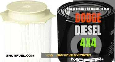 Changing Fuel Filters: 1995 Dodge Diesel 4x4 Guide