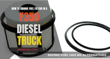 Changing Fuel Filters: F350 Diesel Truck Maintenance Guide