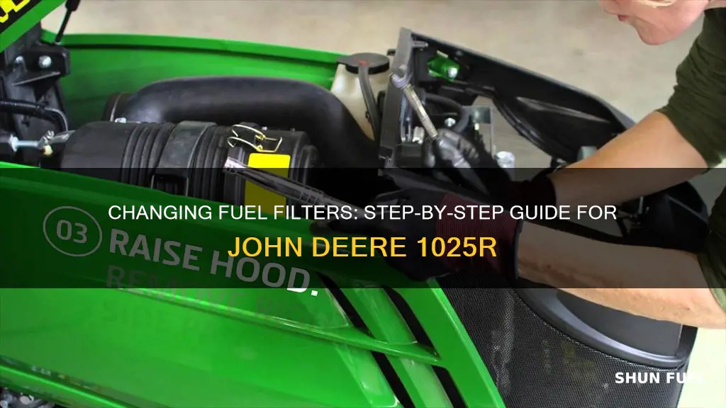 how to change fuel filters on 1025r