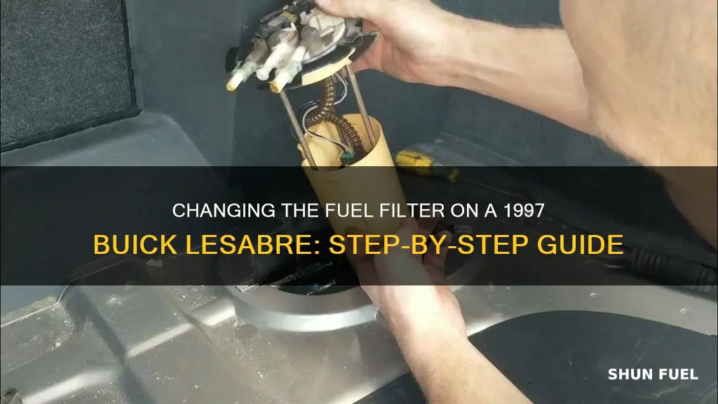 how to change fuel filtet on a 1997 buick lesabre