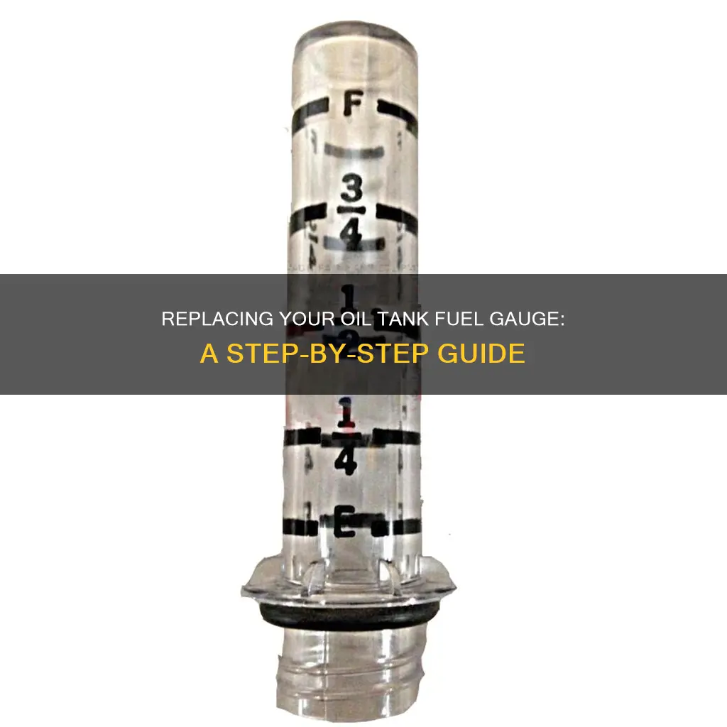 how to change fuel gauge in oil tank