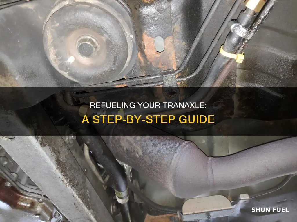 how to change fuel in tranaxle