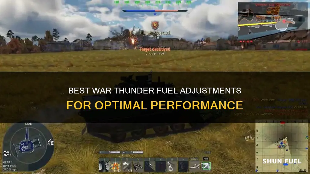 how to change fuel in war thunder