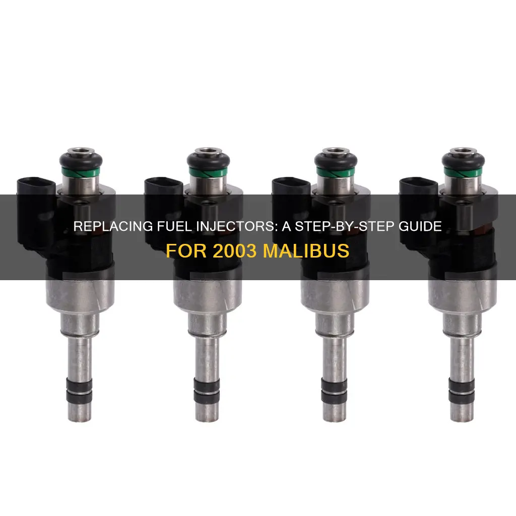 how to change fuel injector 2003 malbu