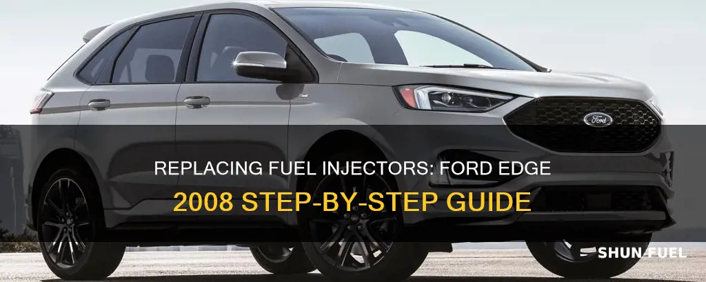 how to change fuel injector ford edge 2008