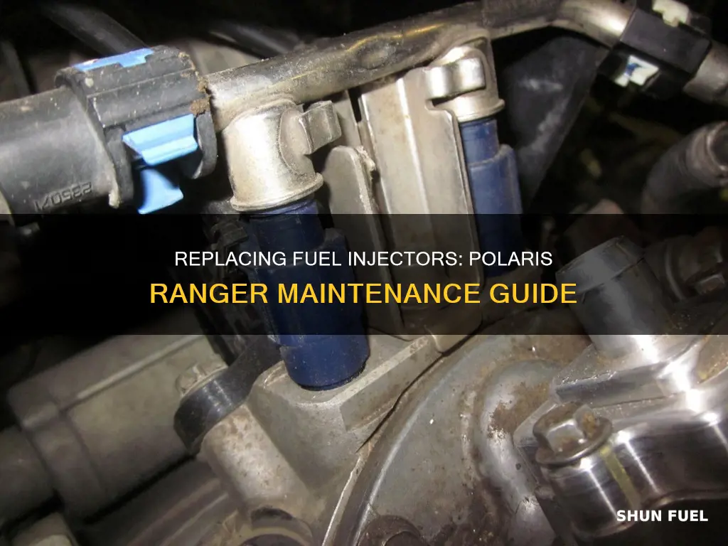 how to change fuel injector on polaris ranger