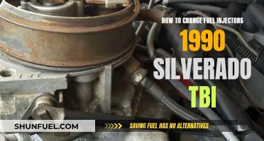 Replacing Fuel Injectors: 1990 Silverado TBI Guide