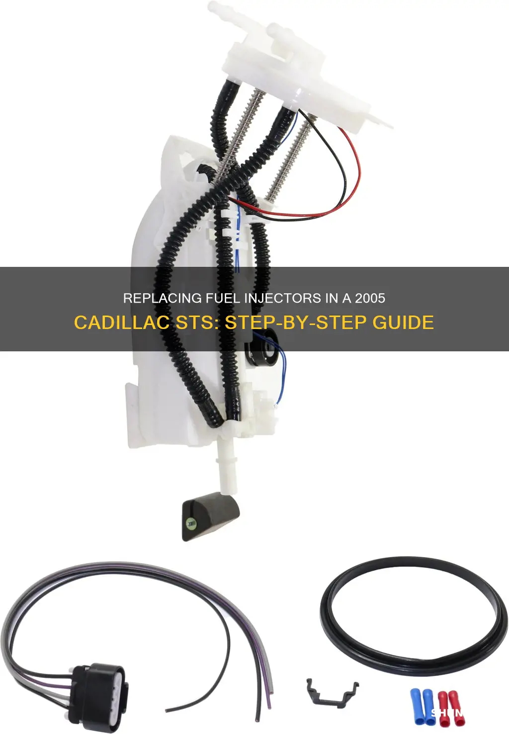 how to change fuel injectors 2005 cadillac sts