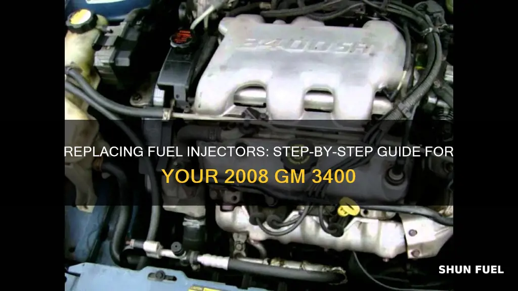 how to change fuel injectors 2008 gm 3400