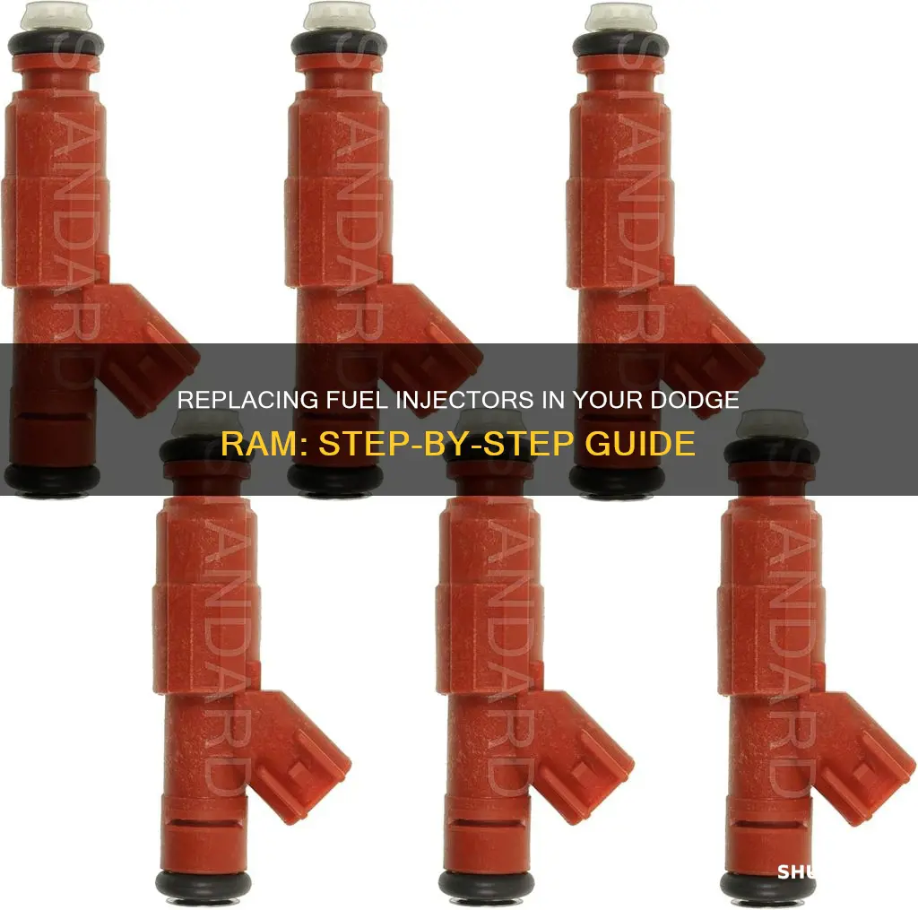 how to change fuel injectors dodge ram