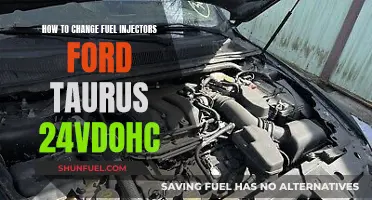 Replacing Fuel Injectors in a Ford Taurus 24V DOHC Engine