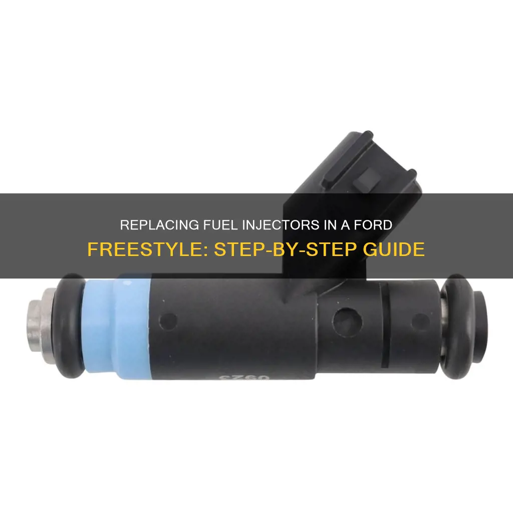 how to change fuel injectors in 06 ford freestyle