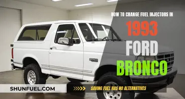 Replacing Fuel Injectors in a 1993 Ford Bronco