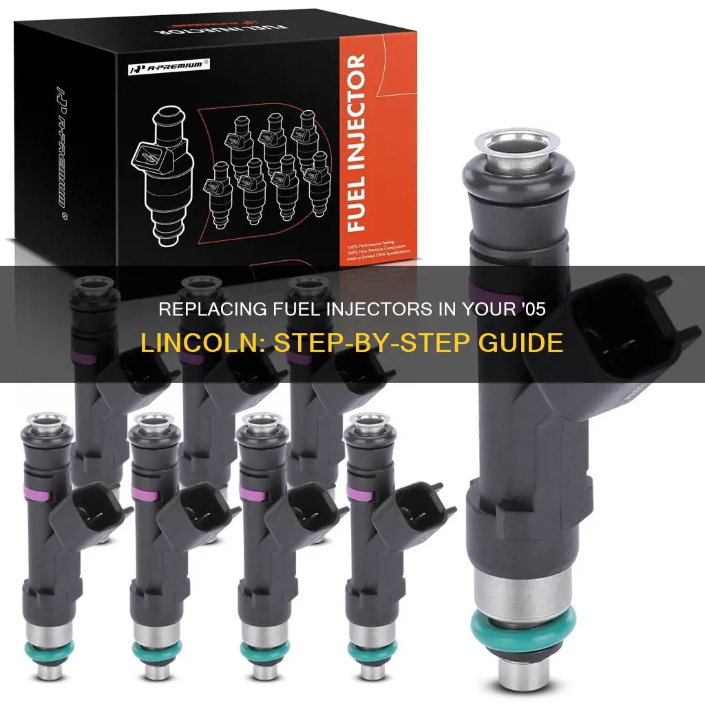 how to change fuel injectors on 05 lincoln