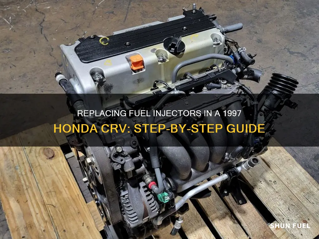 how to change fuel injectors on 1997 honda crv 4cyl