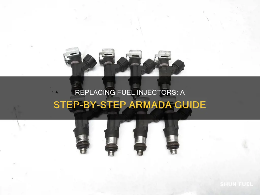 how to change fuel injectors on armada