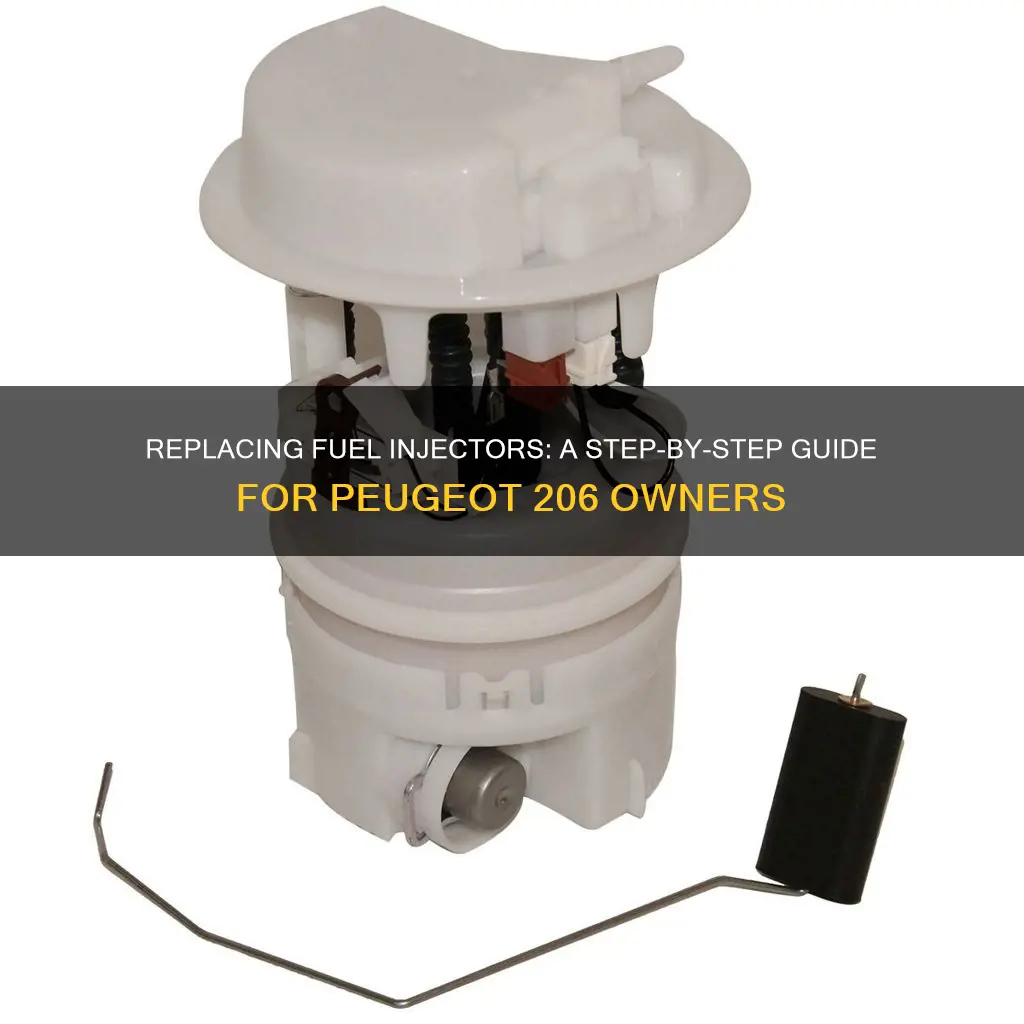 how to change fuel injectors on peugeot 206