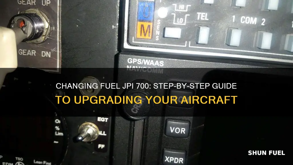 how to change fuel jpi 700