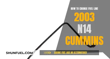 Replacing Fuel Lines: 2003 N14 Cummins Guide