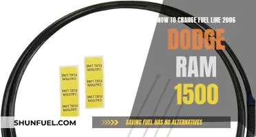 Replacing Fuel Lines: 2006 Dodge Ram 1500 Step-by-Step Guide