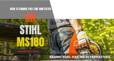 Replacing Fuel Line and Filter in Stihl MS180: A Step-by-Step Guide