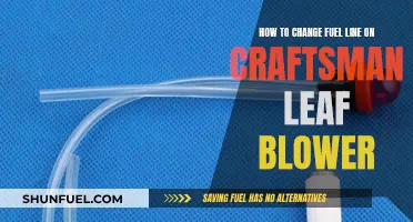 Craftsman Leaf Blower: Replacing the Fuel Line