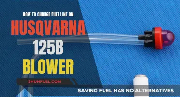 Replacing Husqvarna 125B Blower Fuel Line: Step-by-Step Guide