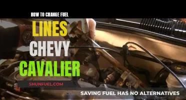 Replacing Fuel Lines in a Chevy Cavalier: A Step-by-Step Guide