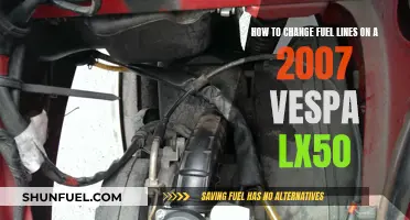 Replacing Fuel Lines on a Vespa LX50: Step-by-Step Guide