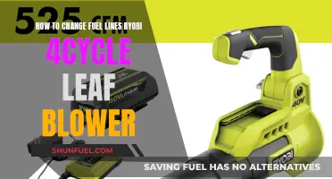 Replacing Fuel Lines in Your Ryobi Leaf Blower