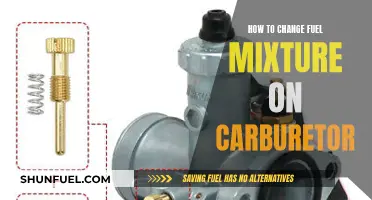 Adjusting Carburetor Fuel Mixture: A Step-by-Step Guide