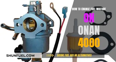 Adjusting Fuel Mixture: Onan 4000's Performance Guide