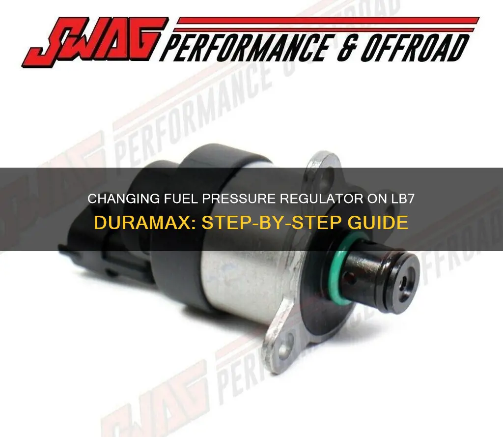 how to change fuel pressure regulator on lb7 duramax