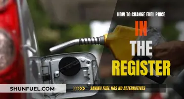 Fuel Price Changes: Updating the Register