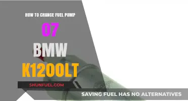 DIY Guide: Replacing the Fuel Pump on a 2007 BMW K1200LT
