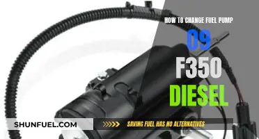 Replacing the Fuel Pump in Your '09 F350 Diesel Engine