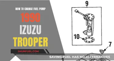 Replacing Fuel Pump in 1990 Isuzu Trooper: Step-by-Step Guide