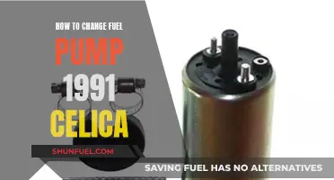 Replacing the Fuel Pump in Your 1991 Celica: Step-by-Step Guide