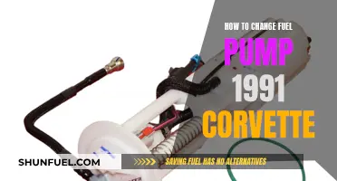 Replacing Fuel Pump in '91 Corvette: Step-by-Step Guide