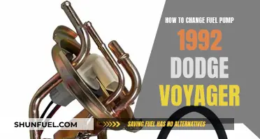 Replacing Fuel Pump in '92 Dodge Voyager: Step-by-Step Guide