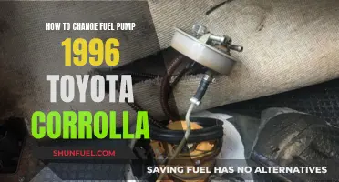 Replacing Fuel Pump in '96 Corolla: Step-by-Step Guide