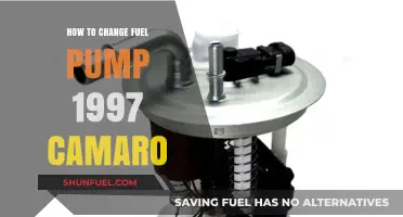 DIY Guide: Replacing the Fuel Pump in a 1997 Camaro
